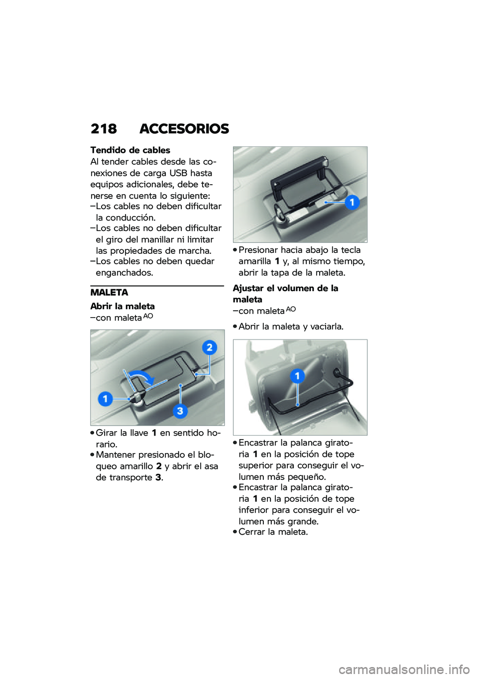 BMW MOTORRAD F 850 GS 2021  Manual de instrucciones (in Spanish) ��
�< ��������\f��
������� �� ���!�
��\b
�+� ������	 ������ ����� ��� ���&���)����� �� ���	�\b� �=�,� �������\f�
���� ��������
