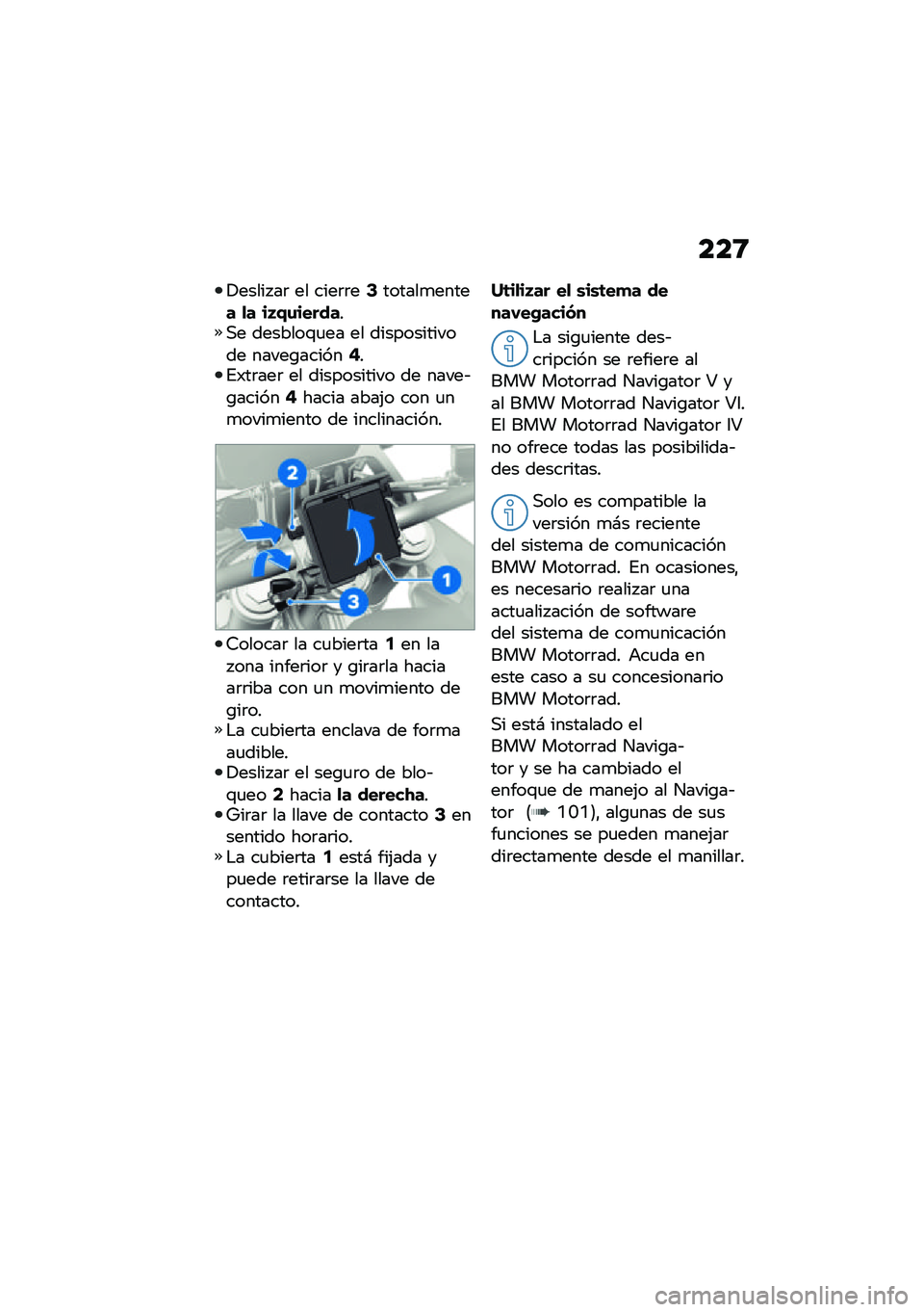 BMW MOTORRAD F 850 GS 2021  Manual de instrucciones (in Spanish) ���8
�!����� ��	 �� ����	�	��9������
����� �
� ��3�+�\f�������,� �������\f�
�� �� ������������� �����\b������;��%�)��	���	 �� ��