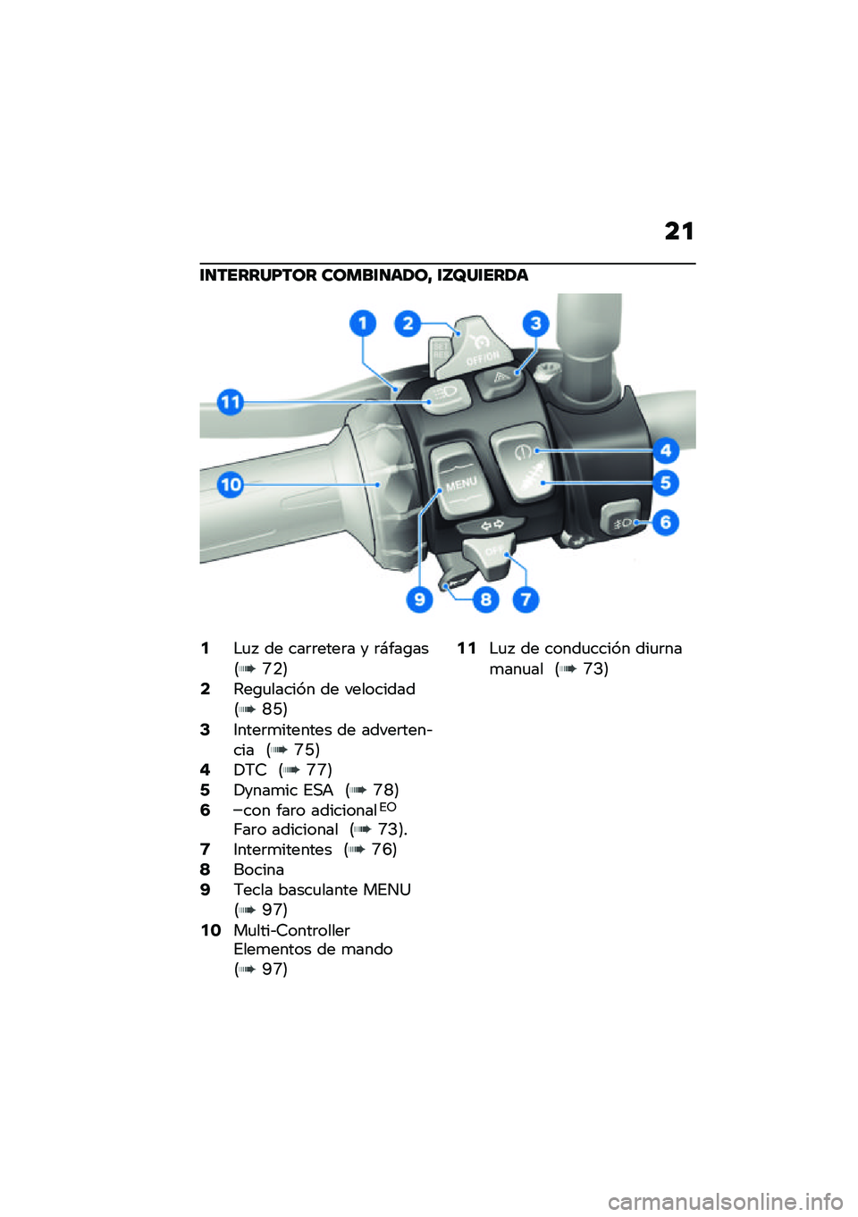 BMW MOTORRAD F 850 GS 2021  Manual de instrucciones (in Spanish) ��

�\f�
������F��� �����\f�
��1��B �\f�Y�X��\f���1�
�5�$�
�  �� ���	�	����	� � �	�#���\b���8�P�.�9�7�4��\b�
������ �� ����������8�L�C�9�9�3����	�
