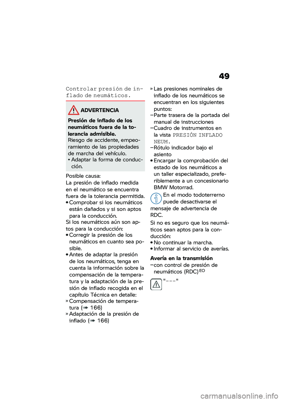 BMW MOTORRAD F 850 GS 2021  Manual de instrucciones (in Spanish) �"�?
��������� �,���!�\f�� �� �\f������� �� �����2��\f���!�
�����������
����\b��� �� ���&�
��� �� �
��\b���\f�
�4�	����\b �&�\f��� �