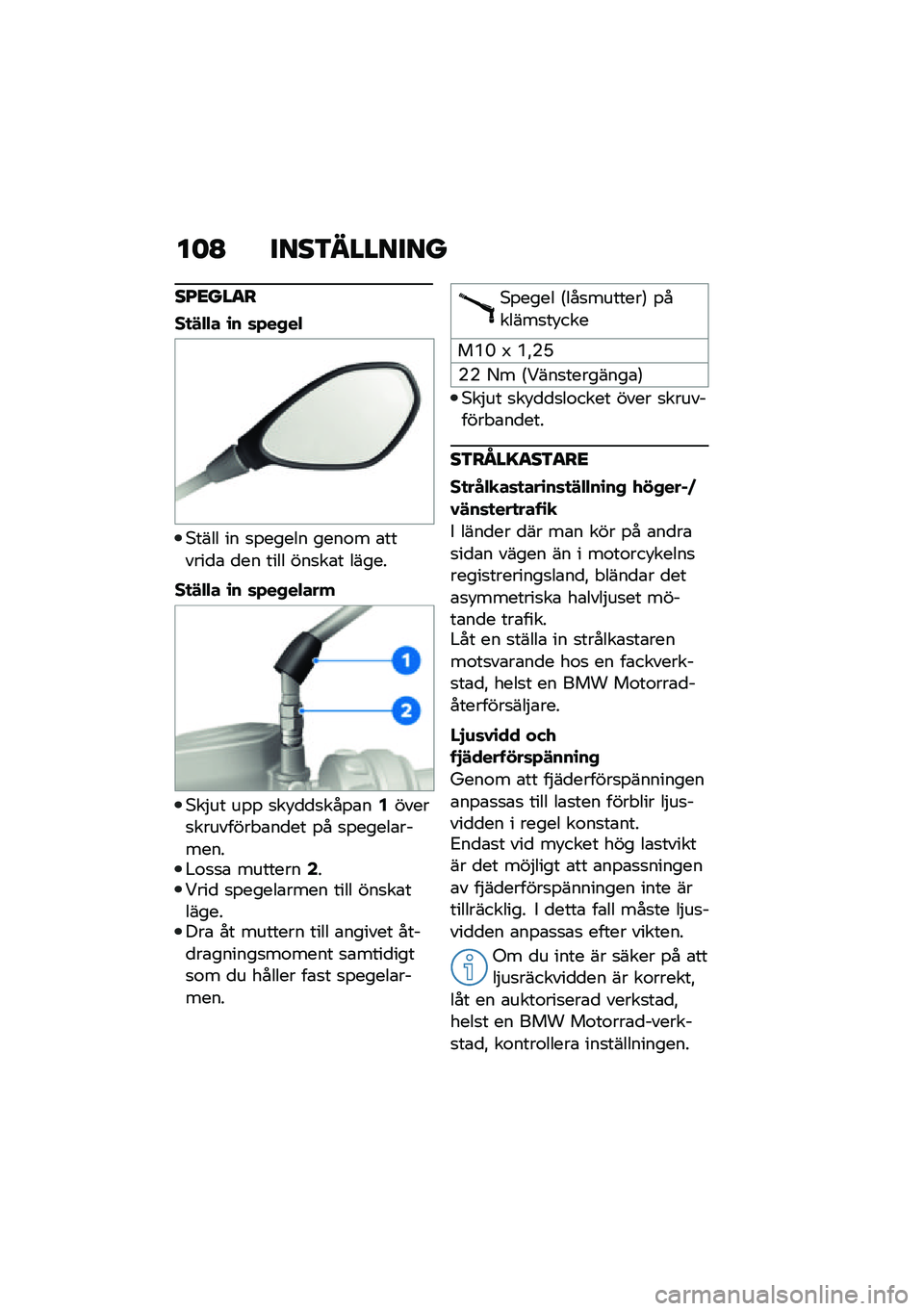 BMW MOTORRAD F 850 GS 2021  Instruktionsbok (in Swedish) ��	�A ����3�������
��G�<���
�
��
�!�"�"� �\b� �	�*��+��"
�*���� �� �
�%����� ����\f� �\b������
�\b �
�� ���� ���
��\b� �����
��
�!�"�"� �\b� �
