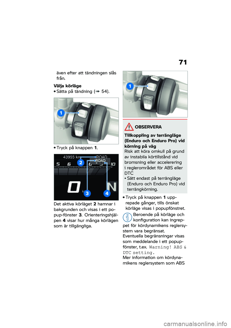 BMW MOTORRAD F 850 GS 2021  Instruktionsbok (in Swedish) �@�
���� ����� �\b�� ����
������ �
���
�����
��!�"�#� �
���"�!�+�
�*����\b �%� ����
���� �6�E�H�7�
�&��!�� �%� ���\b�%�%���2�
��� �\b�����\