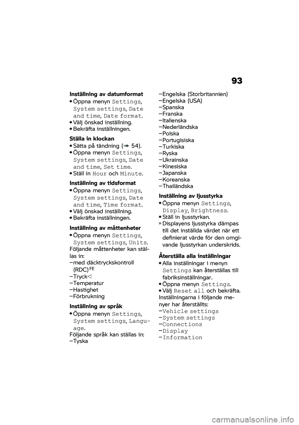 BMW MOTORRAD F 850 GS 2021  Instruktionsbok (in Swedish) �C�E
���	�
�!�"�"��\b��+ ��0 ���
�\f�������

�A�%�%��\b ����!��&����\f��
��"�&����� �����\f��
��"�*������ ��\f���"�*��� ��������<���$ ���
��\b