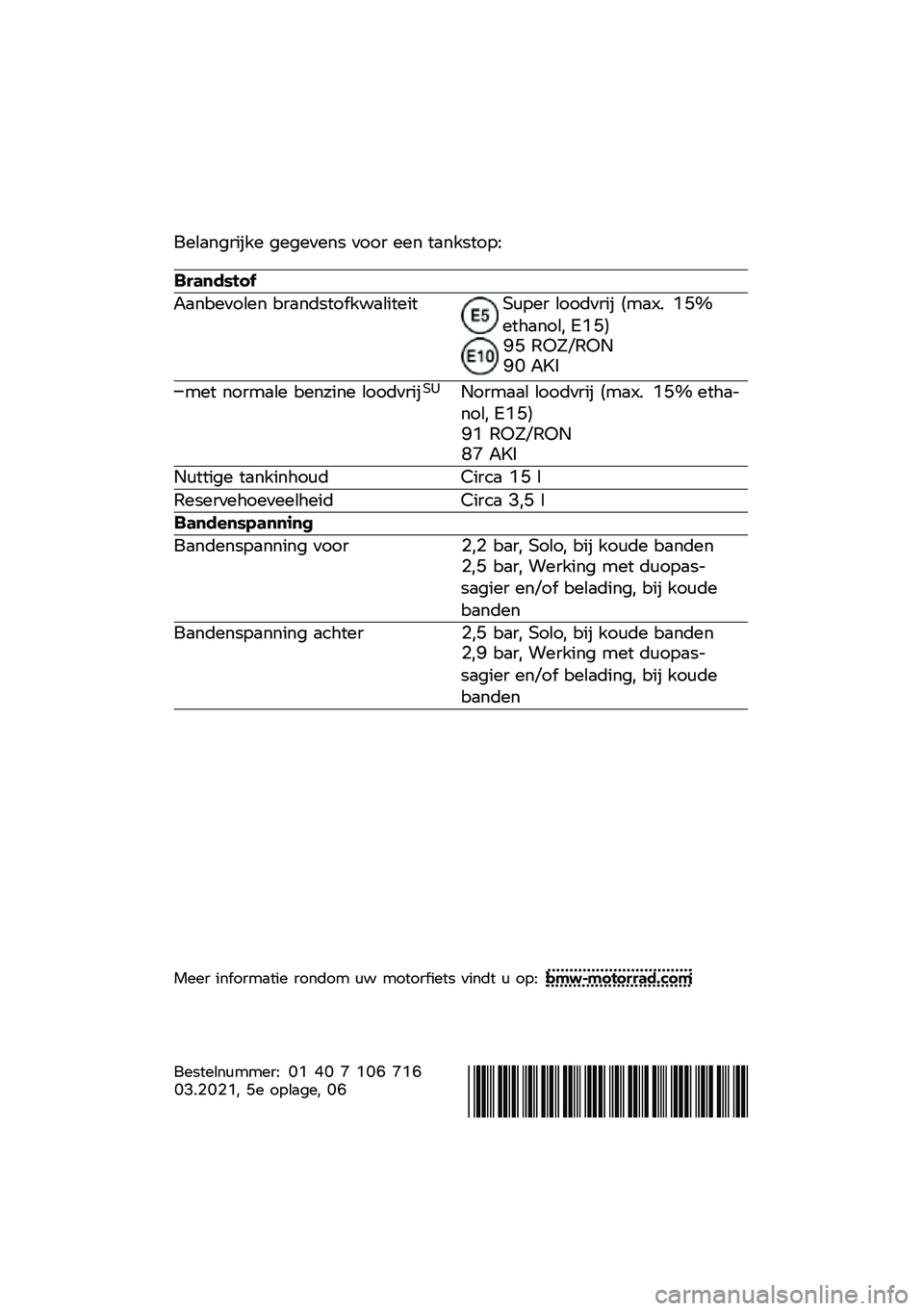 BMW MOTORRAD F 850 GS 2021  Handleiding (in Dutch) �/����
�\f�\b���� �\f��\f����
� ����\b ���
 �	��
���	���8
�������\b�	�

���
�������
 ��\b��
���	��������	���	�9�
���\b ������\b�� �"���:�& �