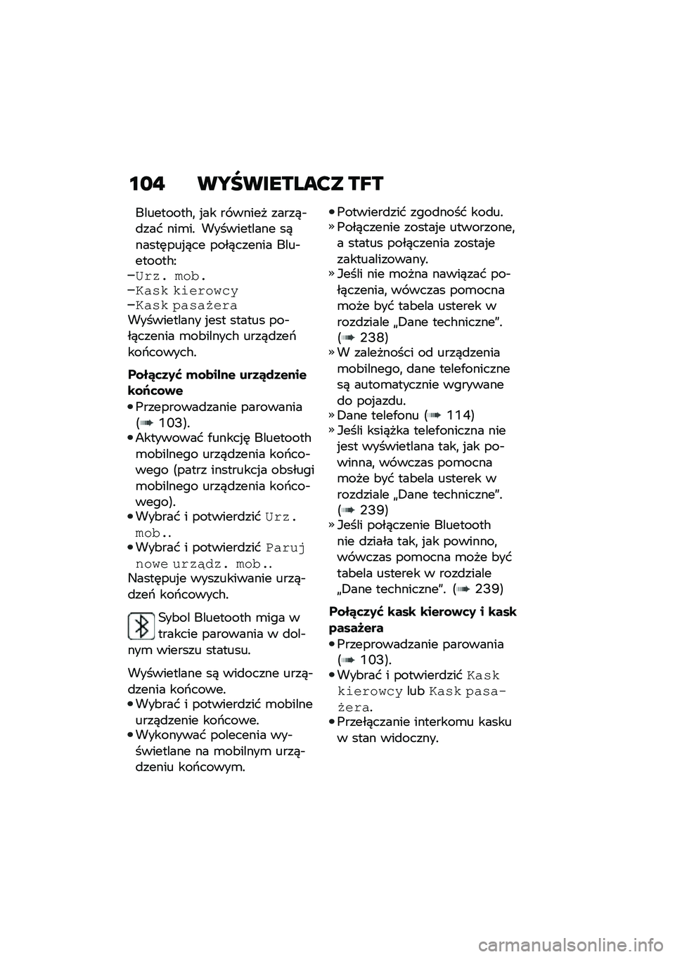 BMW MOTORRAD F 850 GS 2021  Instrukcja obsługi (in Polish) �\f�
�" ��R�O�������?� ��J�
���������#�
 �%�� �� ����� �����)�$�
��� ���\b��! ����������� ��)�����	���%�)�� ����)������ ����$����