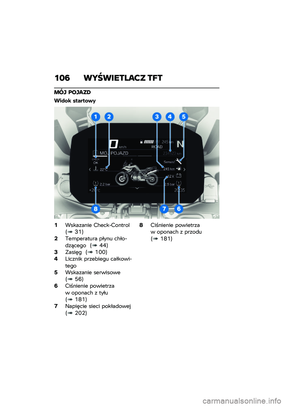 BMW MOTORRAD F 850 GS 2021  Instrukcja obsługi (in Polish) �\f�
�7 ��R�O�������?� ��J�
�\b�� �@�����2
����\f�\b ������\f�)�0
�9��������� ��#����$��������<�D�U�=�;�/��\b�������� ����� ��#���$�
��)�