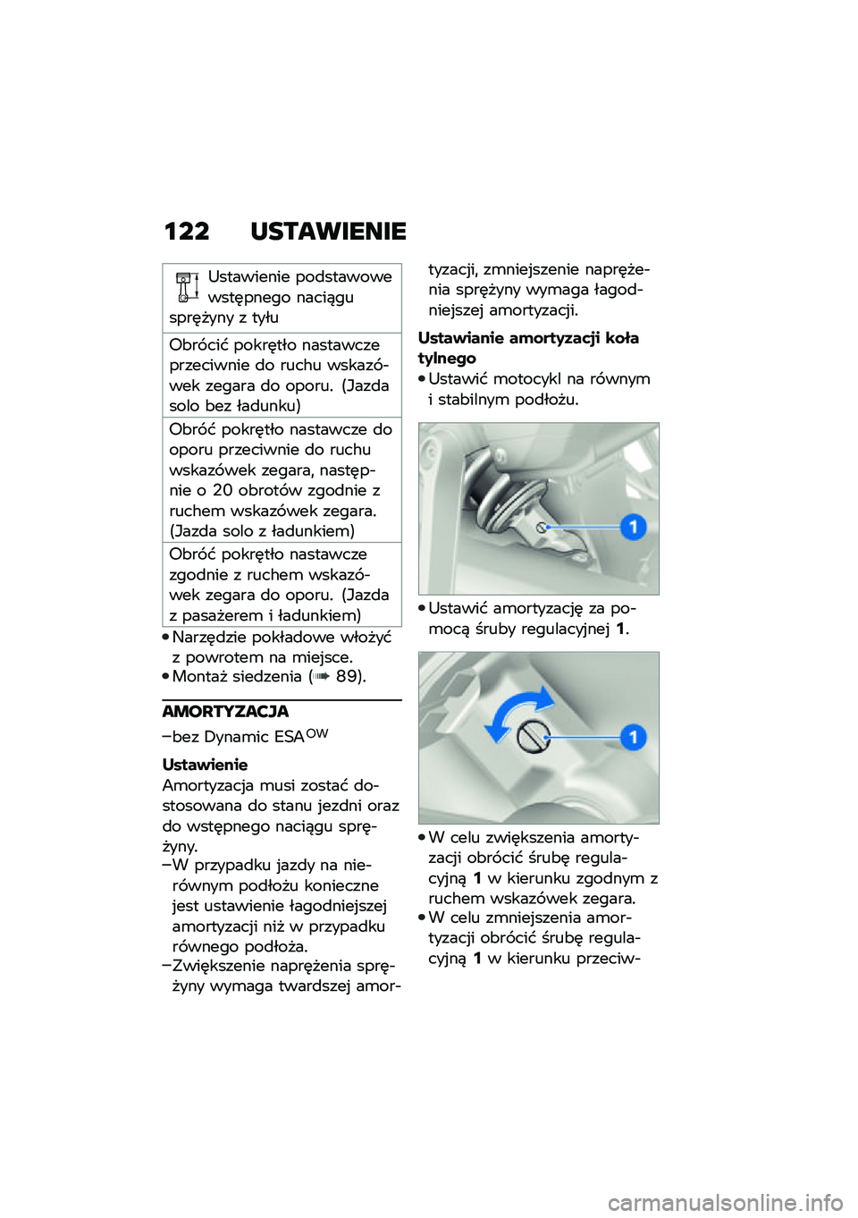 BMW MOTORRAD F 850 GS 2021  Instrukcja obsługi (in Polish) �\f�� �M���������
�:��������� ���
�����������	����� �����)������	���� � ����
�6�&�� ��� �����	��� ������������������