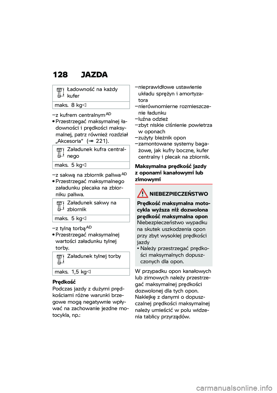 BMW MOTORRAD F 850 GS 2021  Instrukcja obsługi (in Polish) �\f��C ����2�
�d��
������ �� ����
����.��
�\b����! �S ��
� ���.���\b ����������\b�9�+
�(����������� �\b�����\b�����% ���$�
������� 