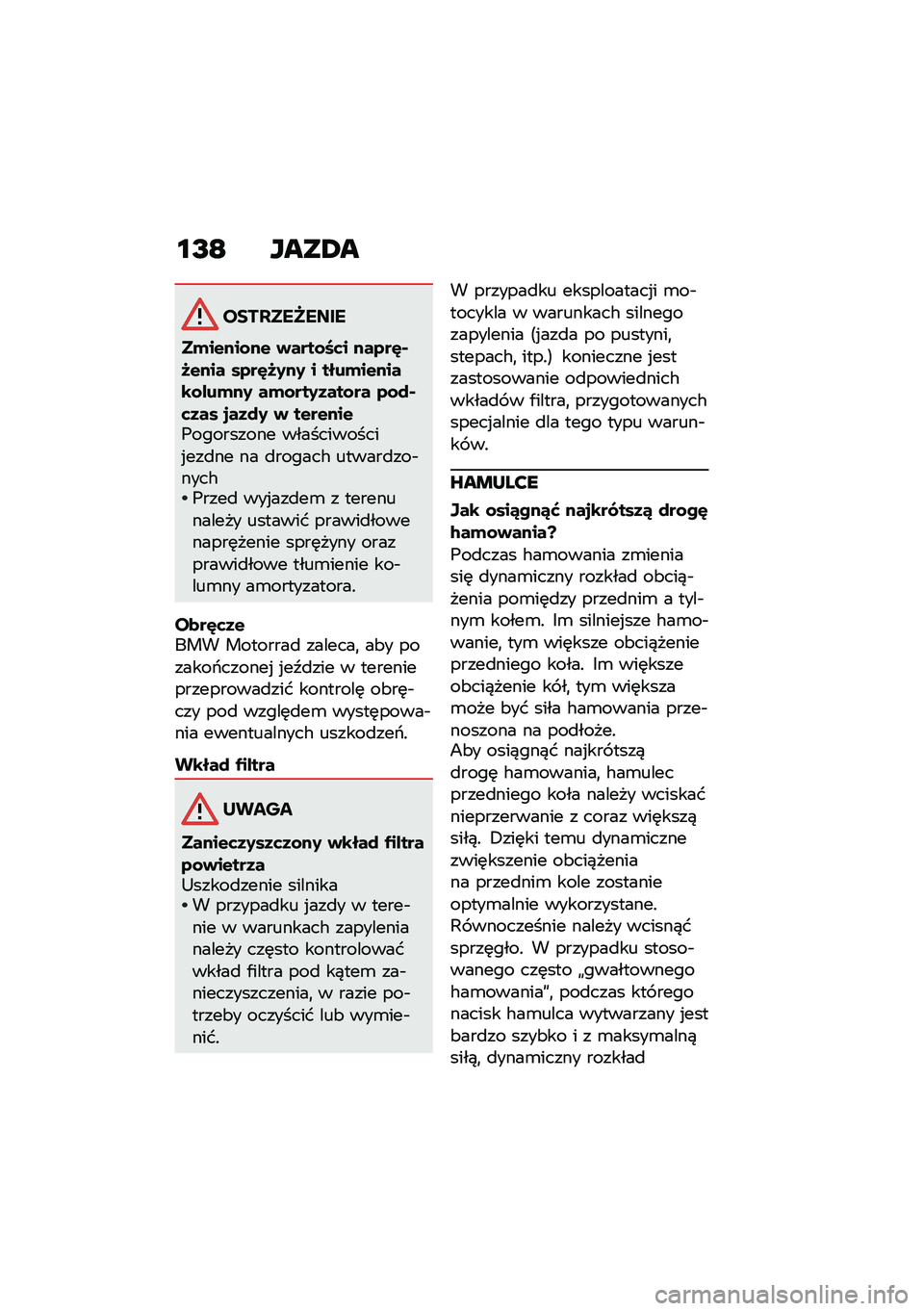 BMW MOTORRAD F 850 GS 2021  Instrukcja obsługi (in Polish) �\f�H�C ����2�
�����������
��(��$���\f��$ �)����\f�7�	� ���2��M�*�8�$��� ��2��M�8�0��0 � ����(��$����\b�\f�%��(��0 ��(�\f���0�1���\f�� �2�\f��*�	�1�