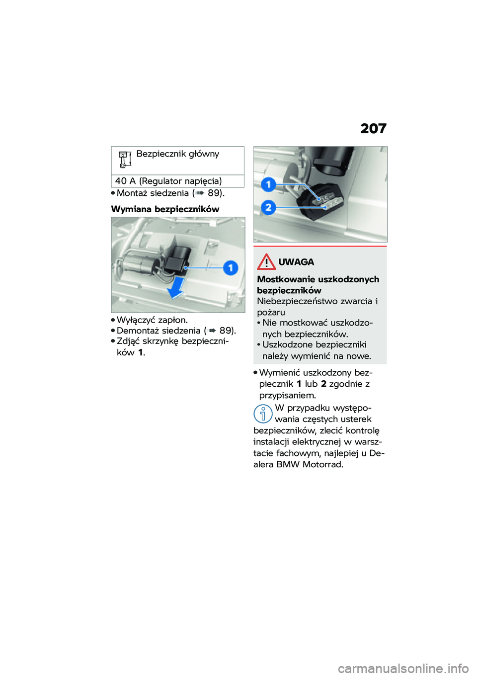 BMW MOTORRAD F 850 GS 2021  Instrukcja obsługi (in Polish) ��
�N
����������� ��� ���
�M�Q �9 �<�;�������� �����	����=
������ ����
����� �<�S�H�=�!
��0�(���� �
�$�1�2��$�	�1���\b�.�)
����)���� ���