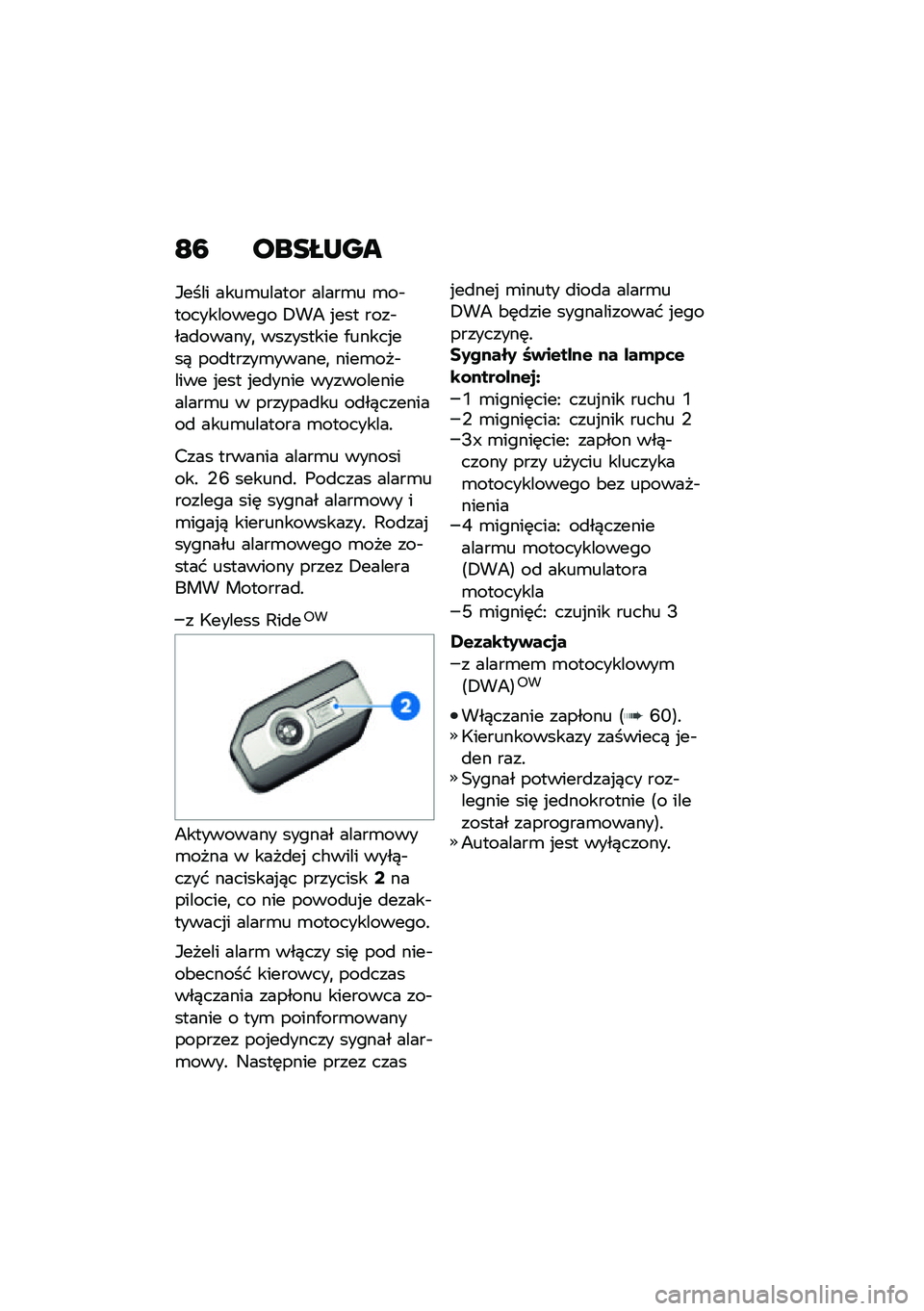 BMW MOTORRAD F 850 GS 2021  Instrukcja obsługi (in Polish) �C�7 ����L�M��
�*���� ����\b������ �����\b� �\b��$����������� �+��9 �%��� ����$���
������
 ��������� �.�����%���) ���
�����\b���