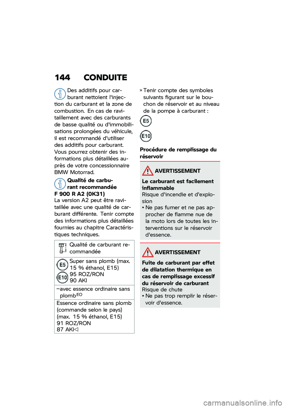 BMW MOTORRAD F 900 R 2020  Livret de bord (in French) ��#�# �\b�������
�1�	� ����\f��\f�� ���� �
����"����� ��	����\f�	�� ���\f��-�	�
���\f�� �� �
���"����� �	� �� ����	 ��	�
���"����\f��� �
