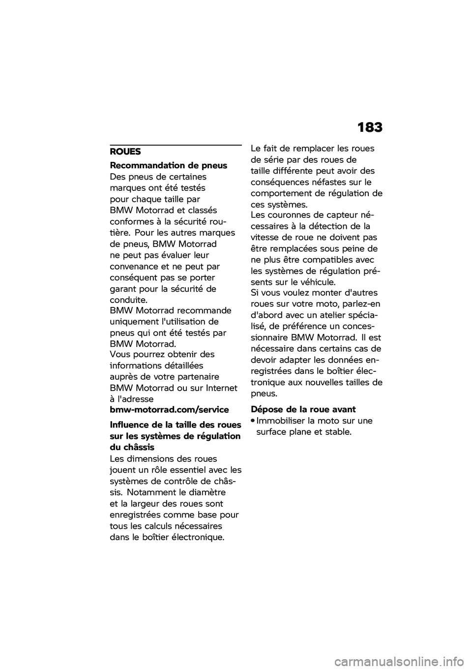 BMW MOTORRAD F 900 R 2020  Livret de bord (in French) ��C�G
�����
��
���!�!���	���
�� �	�
 ���
�&�\b
�1�	� ���	�� ��	 �
�	����\f��	�����%��	� ��� �\b��\b ��	���\b����� �
���%��	 ���\f���	 ������ �