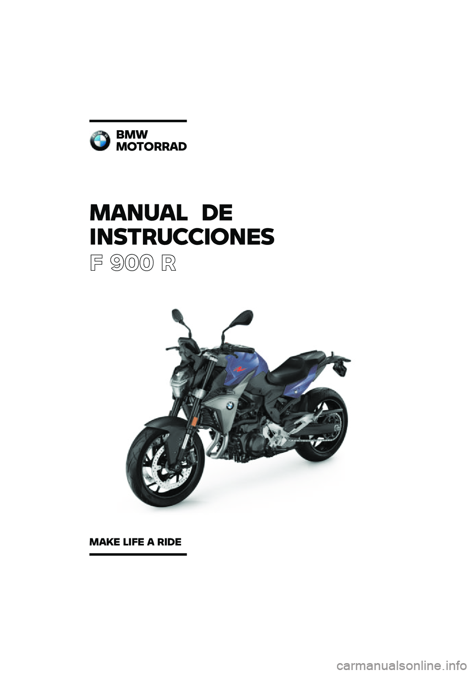 BMW MOTORRAD F 900 R 2020  Manual de instrucciones (in Spanish) 