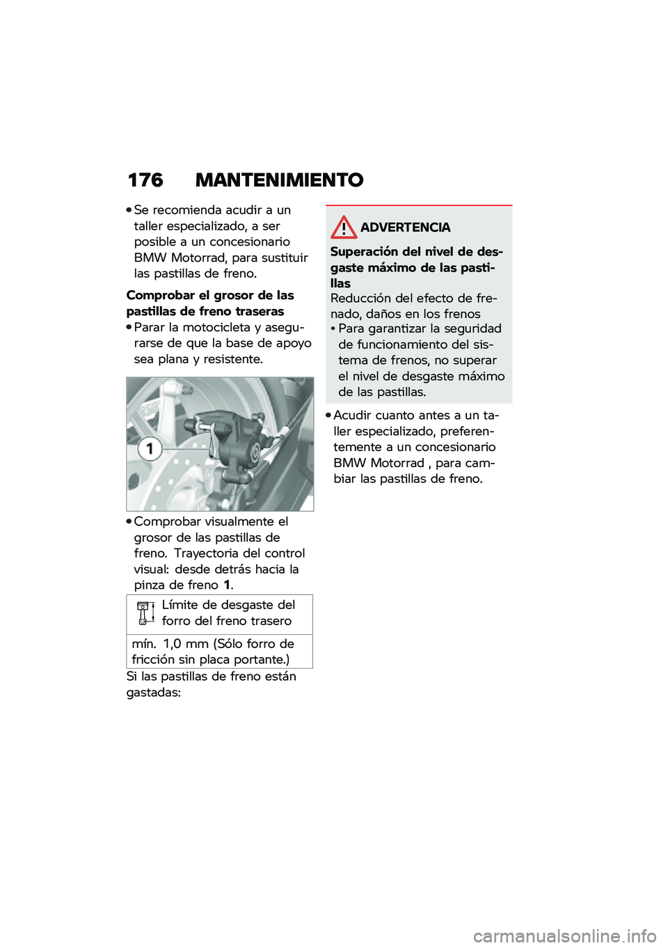 BMW MOTORRAD F 900 R 2020  Manual de instrucciones (in Spanish) ��:�5 �
�	������
�����\b
�,� �	����
����� ���
���	 � �
�������	 ���������� ����" � ���	������� � �
� �����������	����� �����	�	