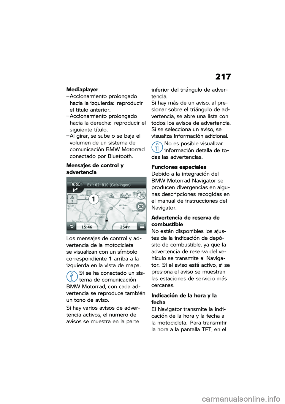BMW MOTORRAD F 900 R 2020  Manual de instrucciones (in Spanish) ���:
� �����)�
��1��
�+�������
����� ��	�����\b�������� �� �� �\f�
���	���: �	���	���
���	�� ����
�� �����	���	��+�������
����� �