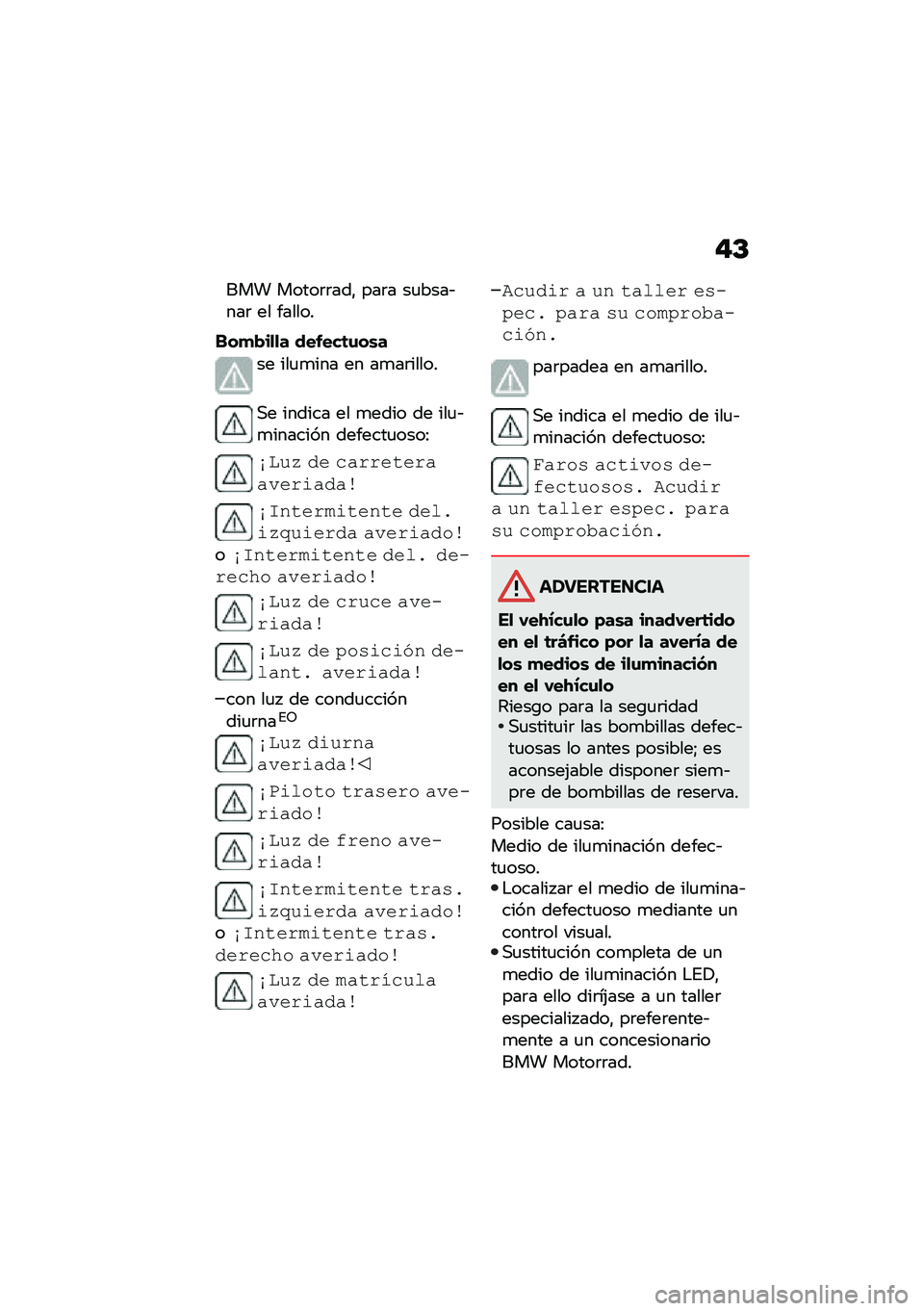BMW MOTORRAD F 900 R 2020  Manual de instrucciones (in Spanish) �#�C
��� �����	�	���" ���	� ��
����&���	 �� ������
���
�"��
�
� ������	�\f��\b�
�� ���
�
��� �� ��
��	�����
�,� ������ �� �
���� �� 