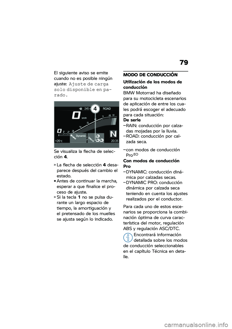 BMW MOTORRAD F 900 R 2020  Manual de instrucciones (in Spanish) �:�?
�%� ���\b�
����� ����� �� ��
�����
���� �� �� ������� ����\b�-���(�
����:�%����� �� �
���&���
�\f�
 �����
����\f� �� �������
