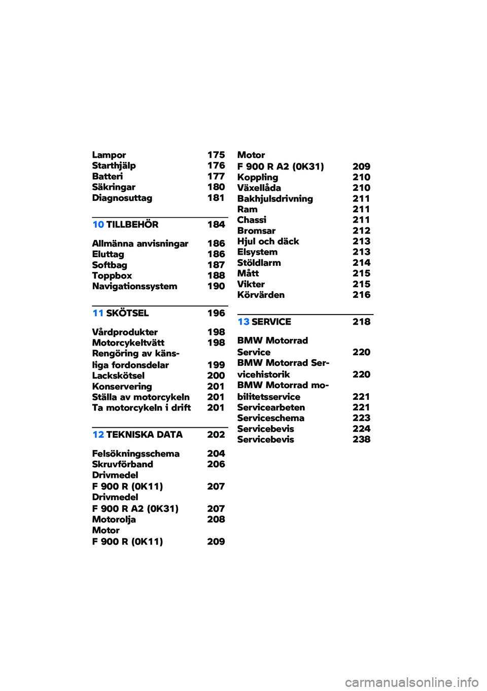 BMW MOTORRAD F 900 R 2020  Instruktionsbok (in Swedish) ��)�-�;�&� ��?�2��!�)��!�+�H�7�/�; ��?�8��)�!�!��� ��?�?��7� ����(�)� ��@��<��)�(��&��1�!�!�)�( ��@�
���\f�
����
�D�� ��@�"
��/�/�-�7���) �)��������(�)� ��@�