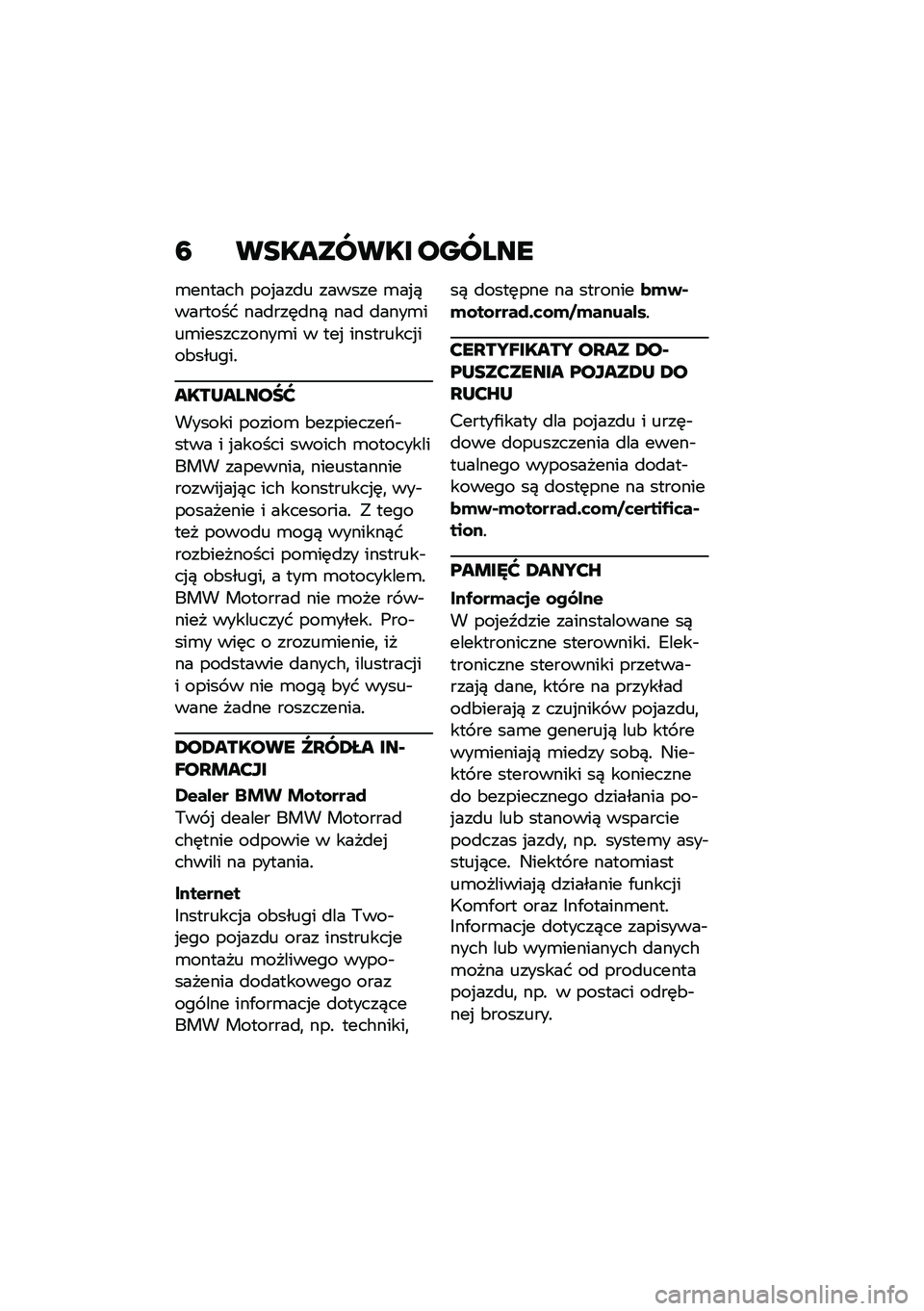 BMW MOTORRAD F 900 R 2020  Instrukcja obsługi (in Polish) �6 ��
������� ������
�\b������# ���%���
� ������ �\b��%�)������� ���
���	�
��) ���
 �
����\b���\b����������\b� � ���% ���������%�