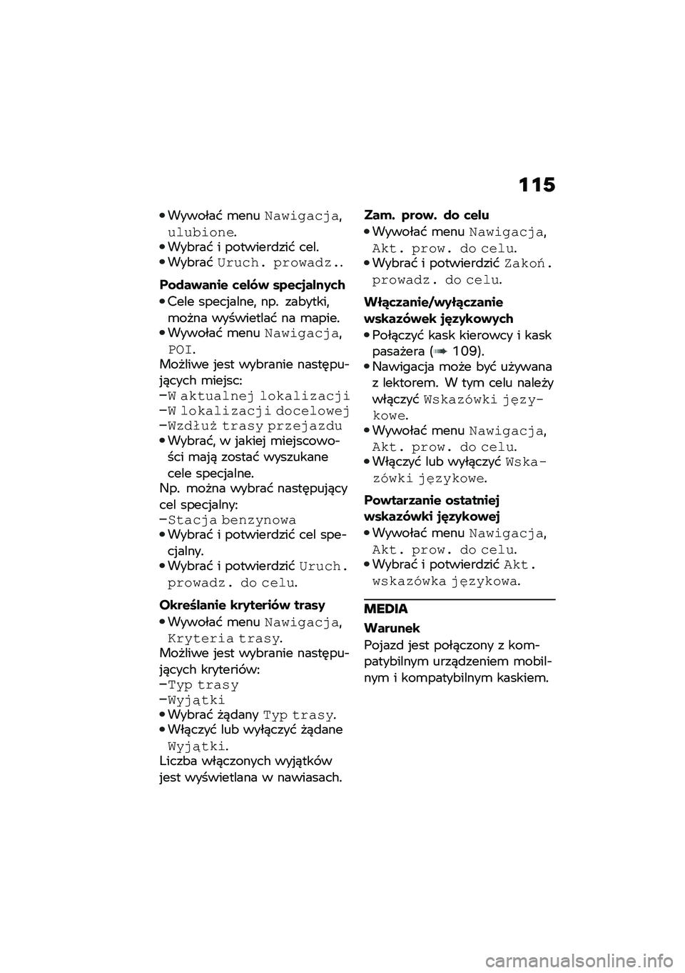 BMW MOTORRAD F 900 R 2020  Instrukcja obsługi (in Polish) ���.
������� �\b����#�\b�%���\b���\b�
�
�\f�
����$��!���&��� � ��������
��� ����!���&����7��
��+� ����%�\b�
�	��!
��\f�)��+����& �	�&��0�+ ��4