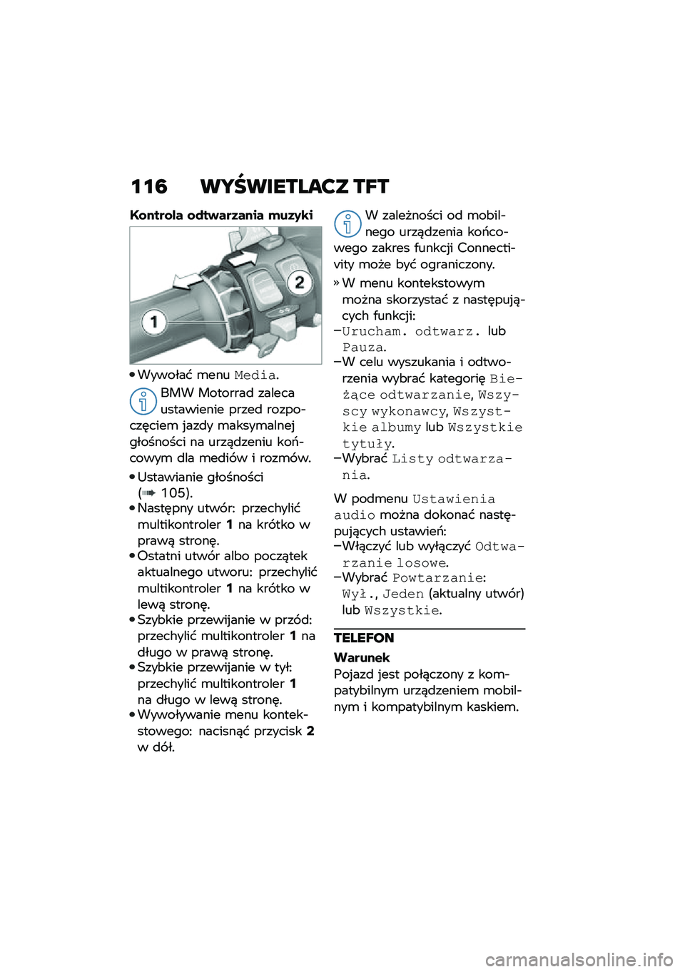 BMW MOTORRAD F 900 R 2020  Instrukcja obsługi (in Polish) ���6 ���N�������>� ��I�
�#�\f����\f�� �\f�)��+���3���� �*��3�2�\b�
������� �\b������
��\b�!
��� ��������
 ���������������� �����
 