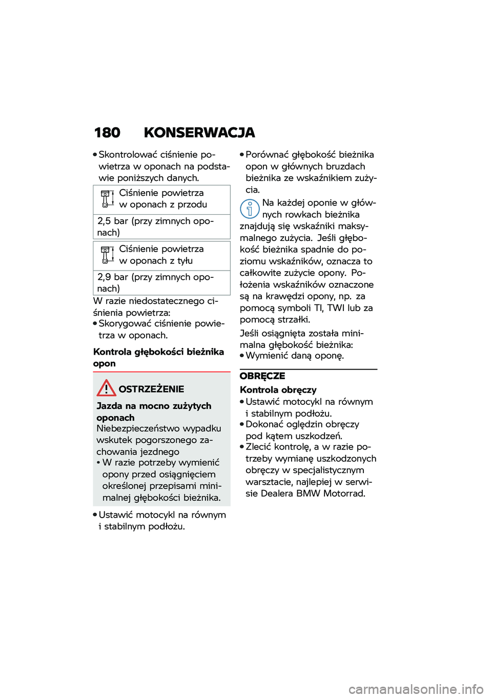 BMW MOTORRAD F 900 R 2020  Instrukcja obsługi (in Polish) ��B�	 ����
��J���>�S�
�0����������� ��������� ���$������� � �������# �� ���
����$��� ����������# �
�����#�!
��������� ���