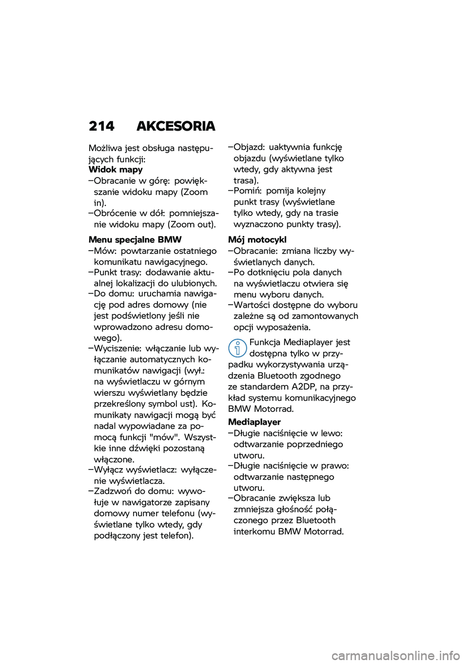 BMW MOTORRAD F 900 R 2020  Instrukcja obsługi (in Polish) ���  ���>��
��J��
������� �%��� ��&����� �����	���$�%�)����# �.�����%��C���)�\f�\b �*��4�2
�6�&������� � �� ��	�C �����	��$������ ���
�