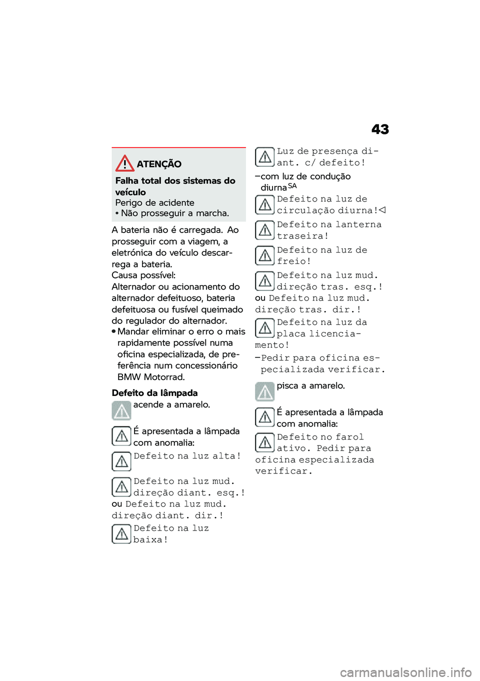 BMW MOTORRAD F 900 R 2020  Manual do condutor (in Portuguese) �%�M
�������
�U�	�-�8�	 �\b��\b�	�- ��� ��
��\b��(�	� ���1��2�"�\f�-��/�����
 �� ��\b�������3�)�
 �
��
�����\f�� � �	���\b���
� ������� ��)�
 �. �