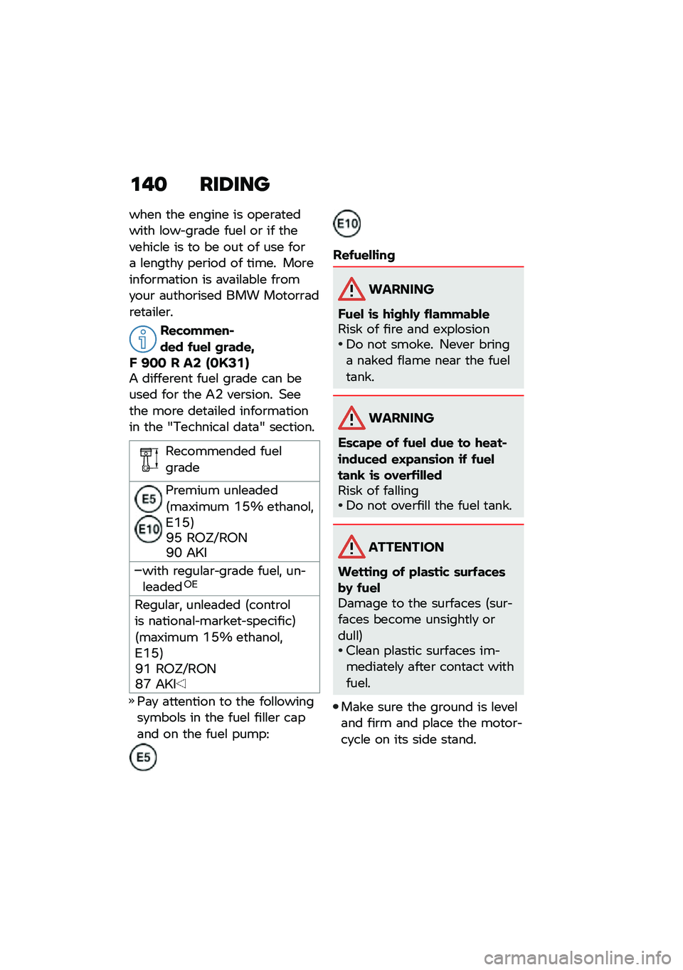 BMW MOTORRAD F 900 R 2021  Riders Manual (in English) �\f��
 ���6���
���� �
�� ������ �� ����\b�	�
�����
� �\f��� ��\b�	�� ����\f ��\b �� �
��������\f� �� �
� �� ���
 �� ��� ���\b�	 �\f����
