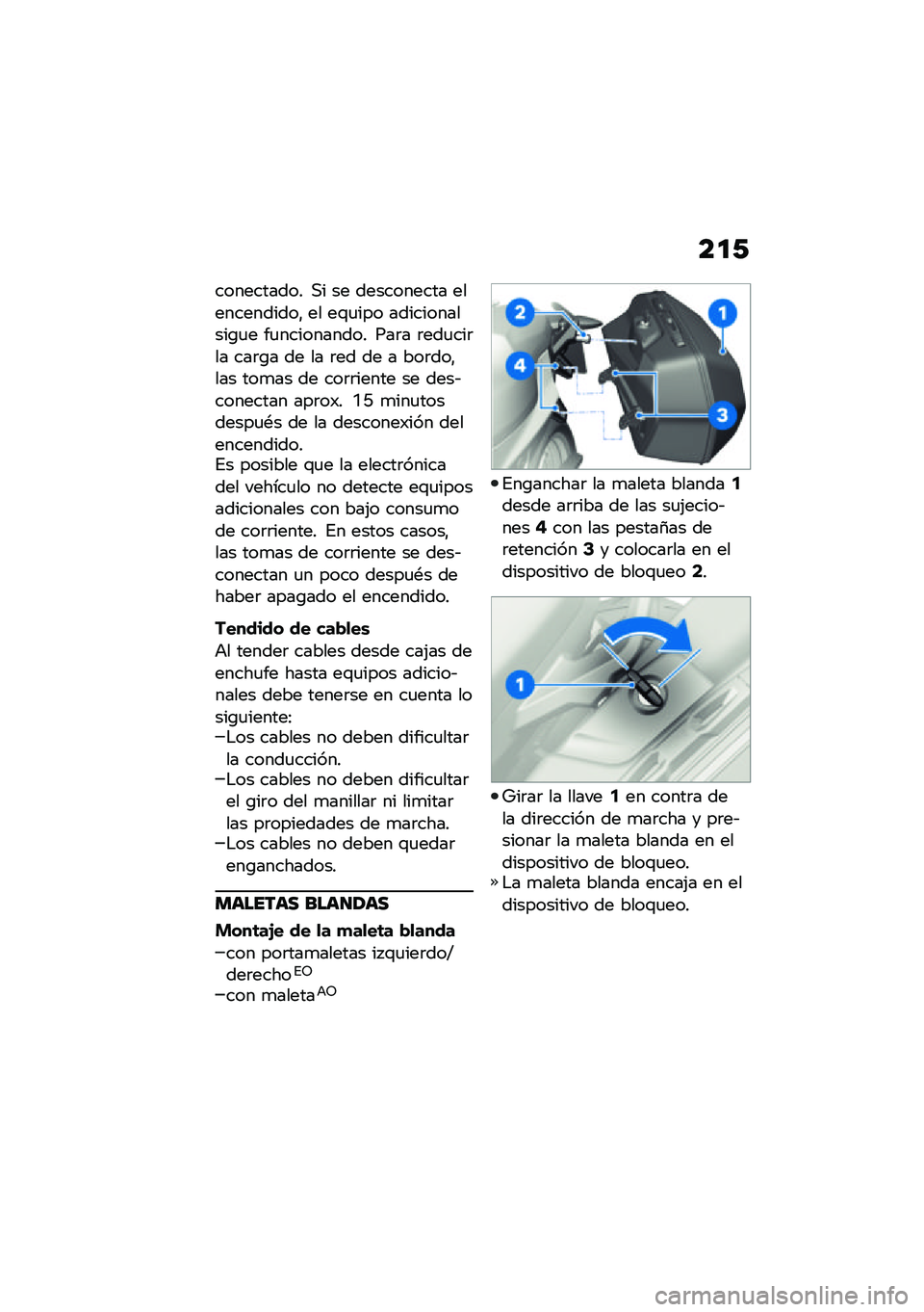 BMW MOTORRAD F 900 R 2021  Manual de instrucciones (in Spanish) ��
�/
���������� �,� �� ���������� ������������" �� ��\f�
��� ������������\b�
� ��
���������� ���	� �	���
���	�� ���	�\b� �