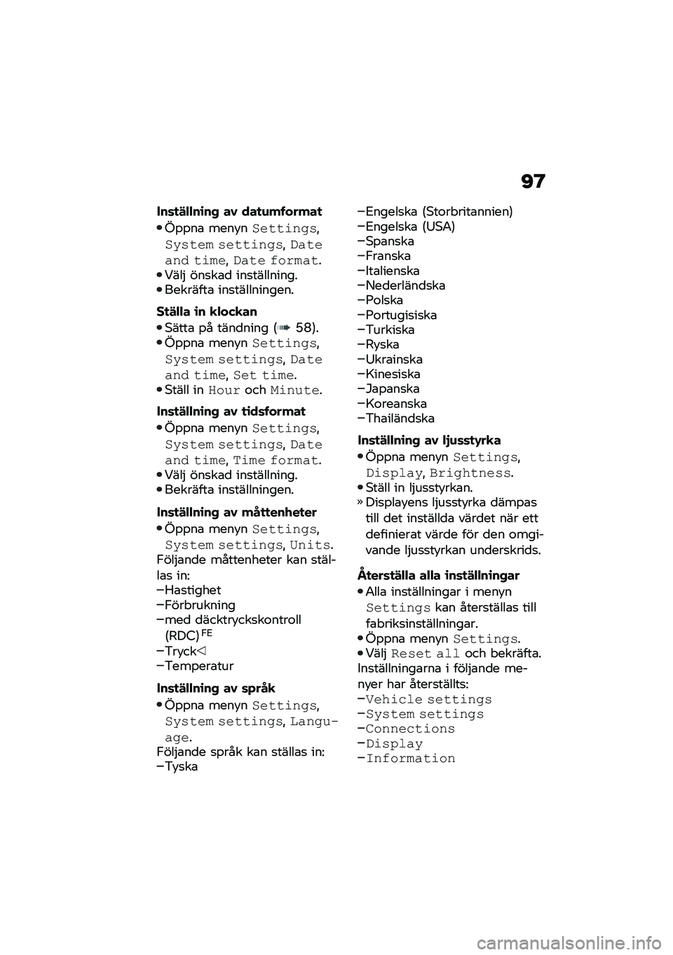 BMW MOTORRAD F 900 R 2021  Instruktionsbok (in Swedish) �C�@
���	�
�!�"�"��\b��+ ��0 ���
�\f�������

�A�%�%��\b ����!��&����\f��
��"�&����� �����\f��
��"�*������ ��\f���"�*��� ��������<���$ ���
��\b