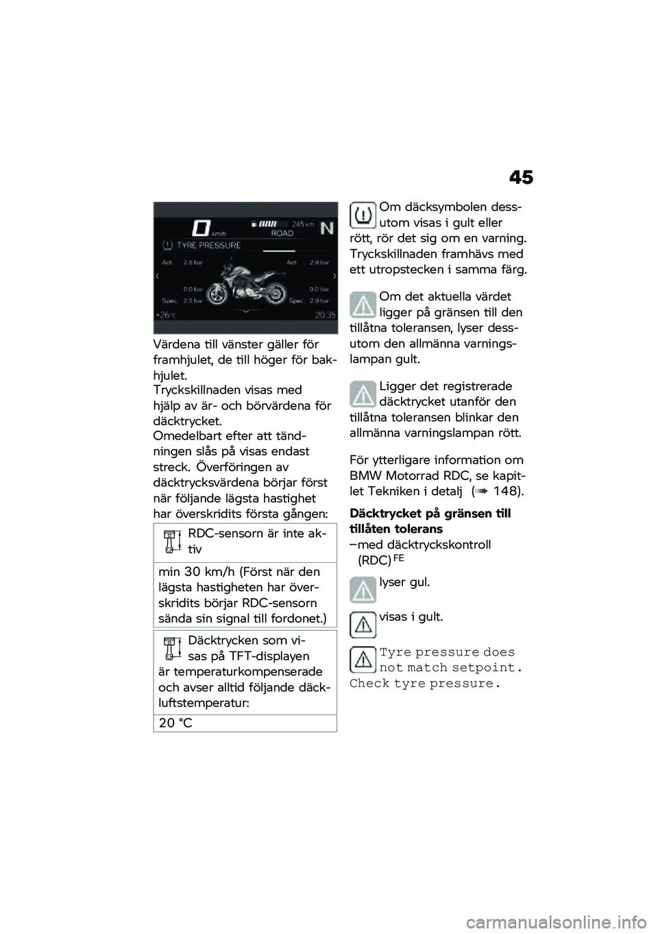 BMW MOTORRAD F 900 R 2021  Instruktionsbok (in Swedish) � �1
�<���
���\b ���� ����
��� ������ ������\b���$�����" �
� ���� ����� ��� � �\b����$������&��!���
������\b�
�� ���
�\b�
 ���
��$��