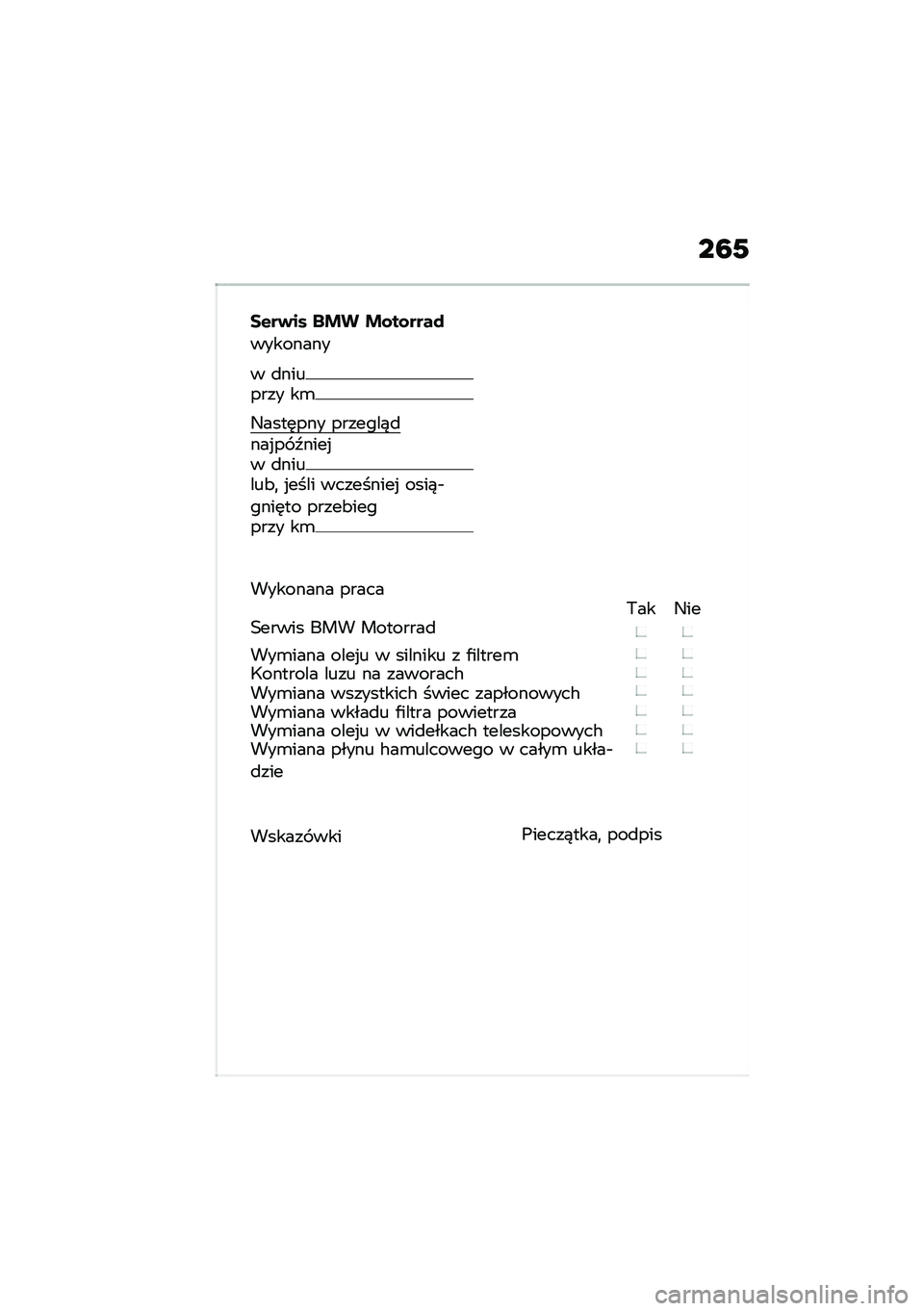 BMW MOTORRAD F 900 R 2021  Instrukcja obsługi (in Polish) ��7�/
��$��)�� ��&� �&�\f��\f����
��������
� �
������� ��\b
�4����	��� �������)�
���%�� �>����%� �
������&�
 �%���� ���������% ����)