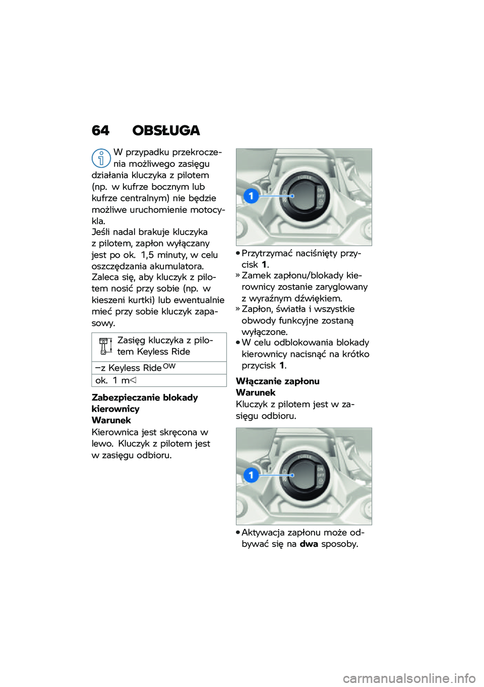 BMW MOTORRAD F 900 R 2021  Instrukcja obsługi (in Polish) �7�! ����L�M��
� �������
�� �����������$��� �\b�������� �����	���
�������� �������� � �������\b�<���! � ���.��� �&������\b 