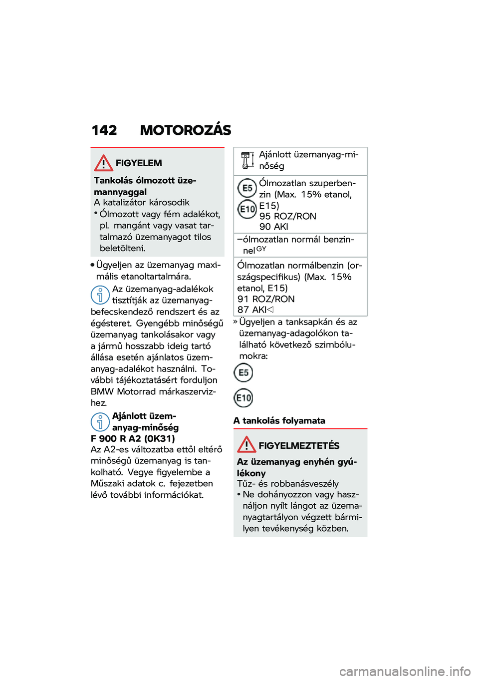 BMW MOTORRAD F 900 R 2021  Kezelési útmutató (in Hungarian) ��� �	��������
������ ��!
��������	 �������
�
 �8���*�����.��0�0���) �\f�����(����� �\f�������(�\f
�`��\b����� � ��� �/�!�\b �����!�\
