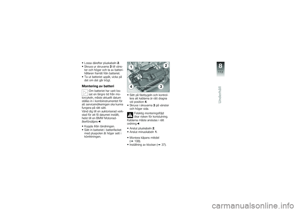 BMW MOTORRAD F 700 GS 2013  Instruktionsbok (in Swedish) �#���� ����
���
� �%�	�\b����!�
�	�
�!�
�7���\b�\f� �\b� ����\b�\f���
��&���	�	 �\f��
����
� ��� ����
� ��� �� ��\f �!����
������	�	���
�
 ����