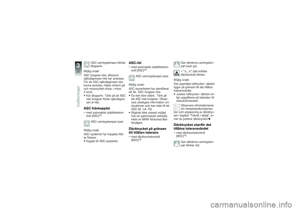 BMW MOTORRAD F 700 GS 2013  Instruktionsbok (in Swedish) �6�7�A��\f���
��
���	���%��
 �!�	��
����	��
������
���$�	�� ������M
�6�7�A ��\b�
��
��� ��
��
�" �
���
������$��	�\f�����
���
�
 ��
��
 ��� ��\f