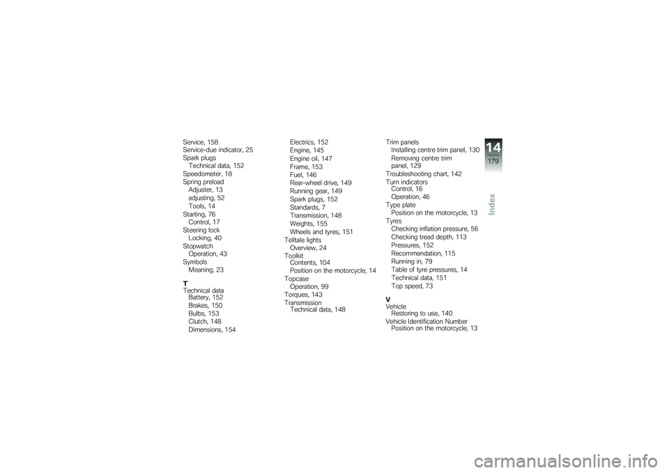 BMW MOTORRAD F 700 GS 2014  Riders Manual (in English) �5��\b�����" �&�)�(�5��\b�������� ������	�
��\b�" �4�)
�5� �	�\b�! � �\f����1�������	�\f ��	�
�	�" �&�)�4
�5� �������
��\b�" �&�(
�5� �\b��� � �\b��\f��	��.�