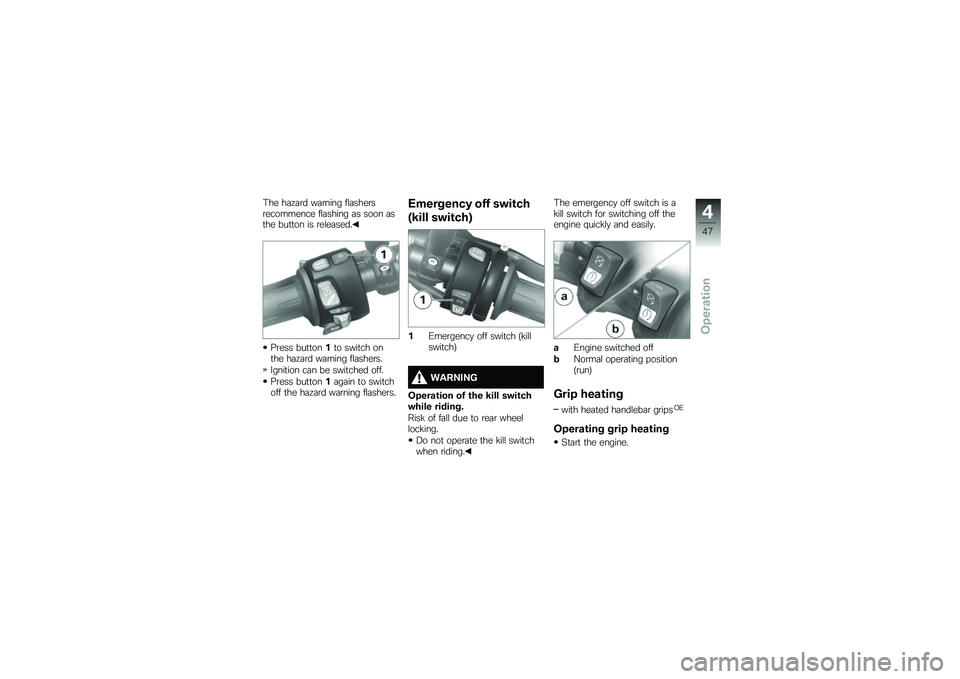 BMW MOTORRAD F 700 GS 2014  Riders Manual (in English) �1�� ��	�9�	�\b� ��	�\b���� ��\f�	����\b��\b��������� ��\f�	����� �	� ���� �	��
�� ���
�
�� �� �\b��\f��	����
��\b��� ���
�
����
� ����
�
