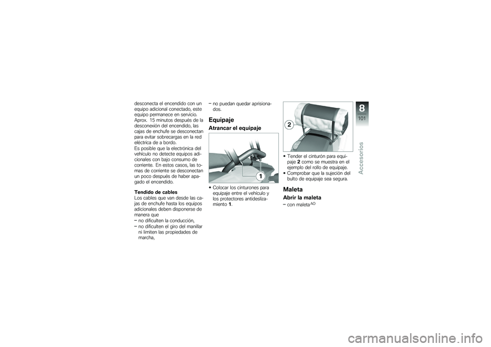 BMW MOTORRAD F 700 GS 2014  Manual de instrucciones (in Spanish) ���������� �� ��������� ��� �
���\f�
��� ��������� ����������" ������\f�
��� ���	�
����� �� ���	�������+��	��)� �.�2 �
���
