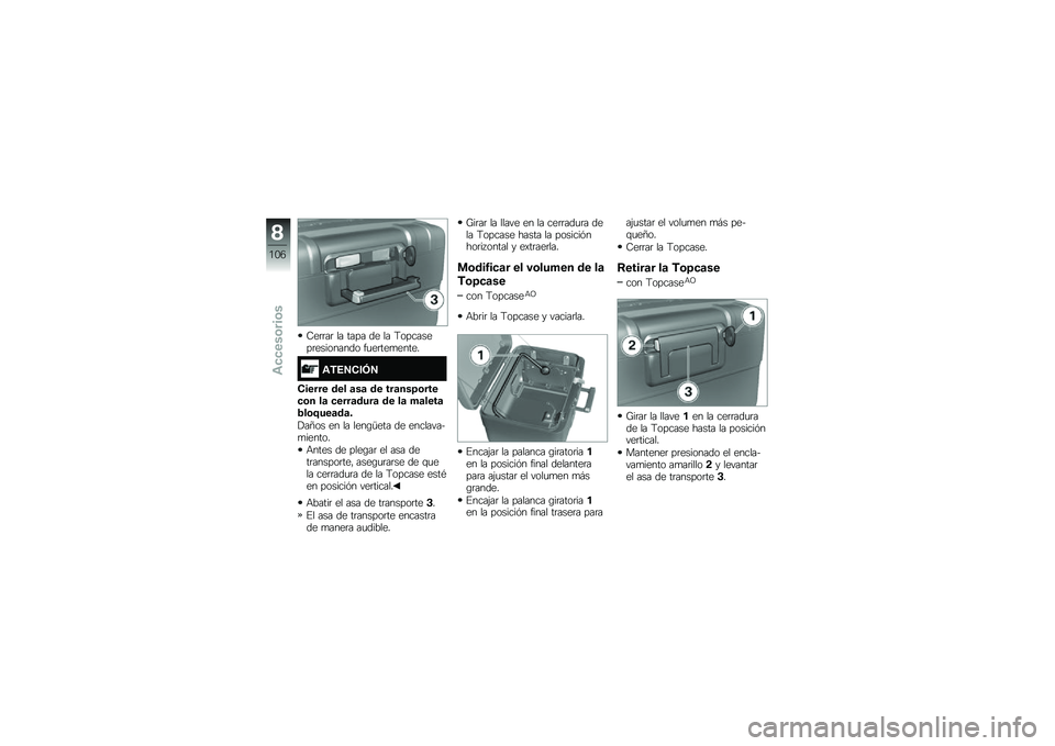 BMW MOTORRAD F 700 GS 2014  Manual de instrucciones (in Spanish) �8��	�	��	 �� ���� �� �� �:��������	��������� ��
��	���
�����
�\f�-�4�5�*��6�5
�*����� ��� �	��	 �� ���	���=�\b����
�\b� ��	 �
����	����