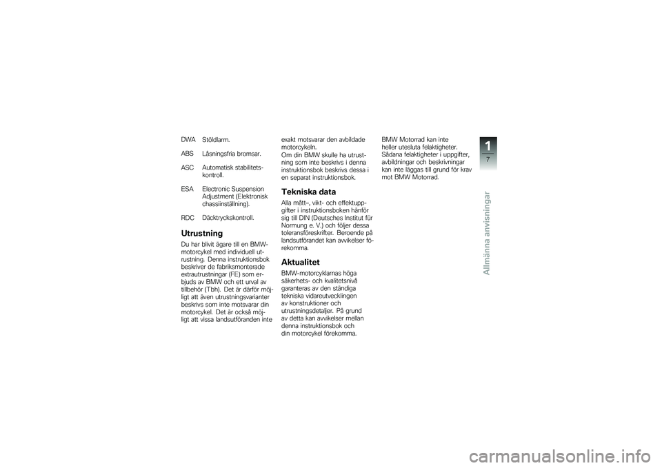 BMW MOTORRAD F 700 GS 2014  Instruktionsbok (in Swedish) ���5�6����
��\b���
�5��6�#��
�����
����\b �"��\f��
�\b��
�5�6�?�5���\f��\b���
� �
��\b�"�������
���\f����\f���
�;�6�5 �;������\f��� �6��
�%���
��