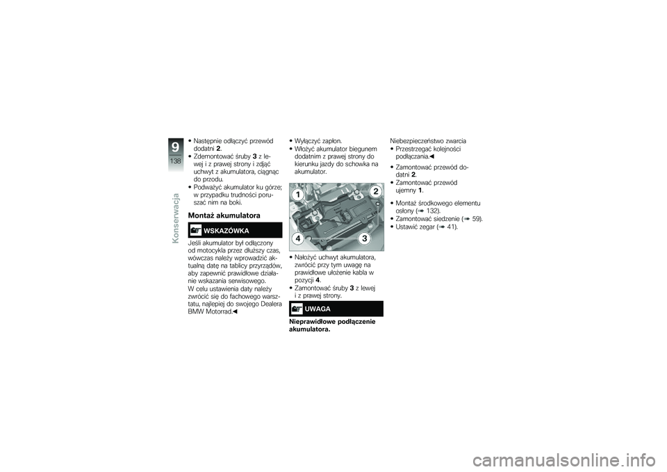 BMW MOTORRAD F 700 GS 2014  Instrukcja obsługi (in Polish) �I�������� ��
����\f��# ���\f����
�
��
�����"�
��
��\b�������# ����!��%�\f ���&���  � �\f ������  ������ � �\f�
� ��#���$��� �\f ����\b��