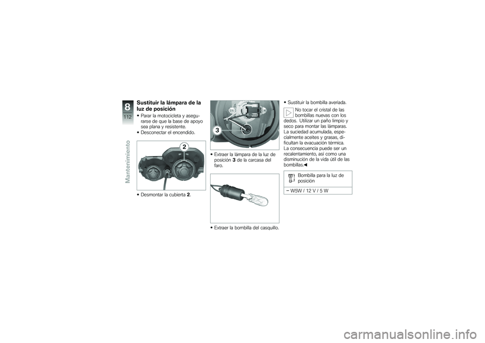 BMW MOTORRAD F 800 GS 2010  Manual de instrucciones (in Spanish) 
�8�������� �\f�\b �\f�"��<�\b��\b �	�
 �\f�\b
�\f��9 �	�
 �<������ �

����� �� ��\b��\b�����
�� �) ���
�,��+�����
 �	�
 �(��
 �� �.���
 �	�
 ���\b�)�\b��