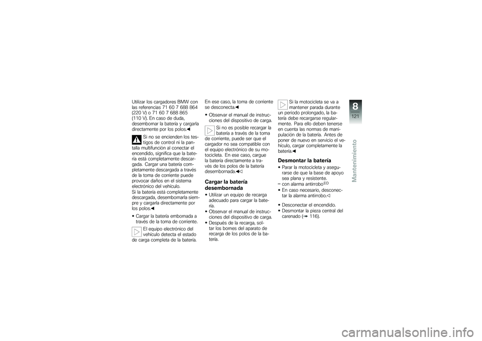 BMW MOTORRAD F 800 GS 2010  Manual de instrucciones (in Spanish) 
�M�����1�� ��\b� ����,��	�\b��
� �7��8 ��\b���� ��
��
��
����� �B�6 �C� �B �C�� ��C�D�%�5�5� �J�& �\b �B�6 �C� �B �C�� ��C�=�%�6�6� �J�&�! �� ����\b �	�
 �	