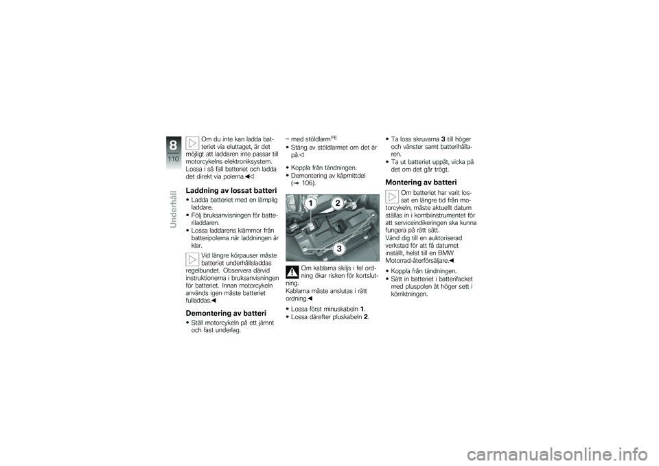 BMW MOTORRAD F 800 GS 2010  Instruktionsbok (in Swedish) 
�:� �	� ����
 ��
� ��
�	�	�
 �,�
��%��
���
� ���
 �
�����
��
��0 �� �	�
���"�#���� �
�� ��
�	�	�
��
� ����
 ��
���
� ������\b��\b���*��
��� �
��
