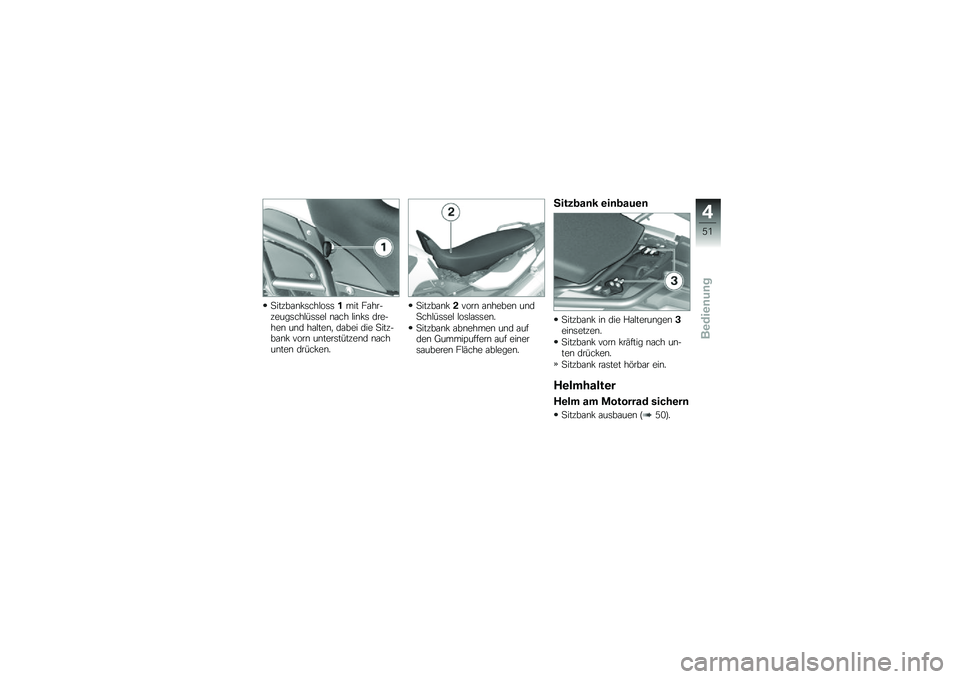 BMW MOTORRAD F 800 GS 2011  Betriebsanleitung (in German) 
������\f��(���
��\b���#��� ��\f�
��)��
�����
��0���
� ��\f��
 ����(� �	��
�)�
�
� ���	 �
�\f���
��. �	�\f��
� �	��
 �����)��\f��( ��\b�� ����
��