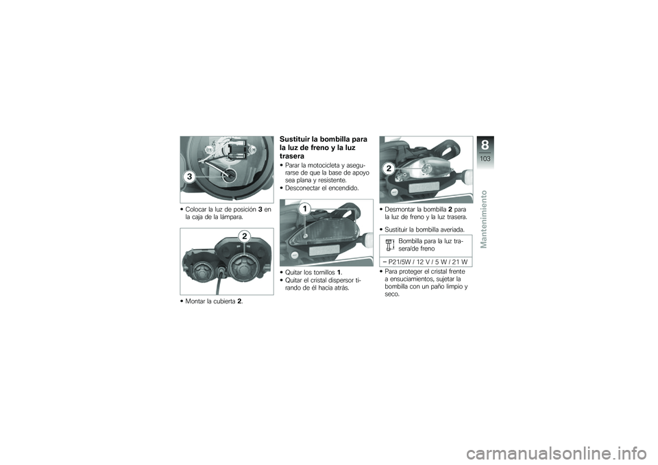 BMW MOTORRAD F 800 R 2013  Manual de instrucciones (in Spanish) �-������	 �� ��
� �� �������%������ ���&� �� �� �� �
���	��
������	 �� ��
����	����
�.�������� ��
 �1�	�+�1����
 �8�
��

��
 ���2 �\b�