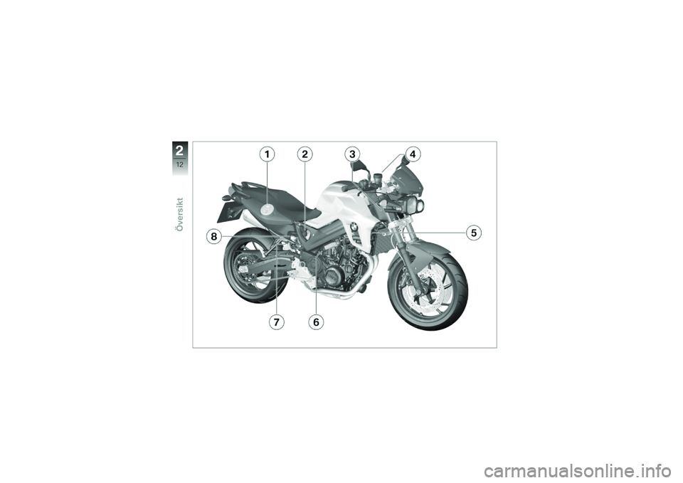 BMW MOTORRAD F 800 R 2013  Instruktionsbok (in Swedish) �!
�(�8
�3�"��
���
��\f 